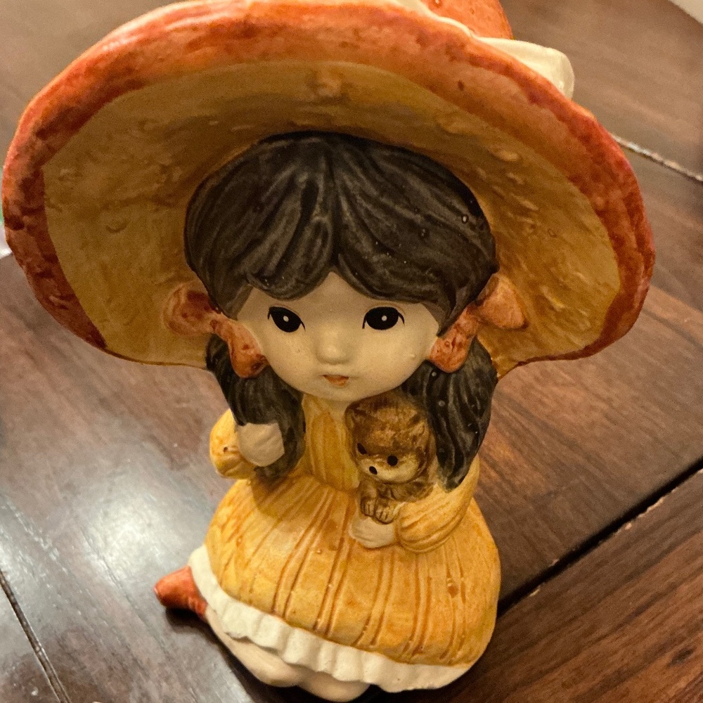 Vintage Ceramic Piggybank for Young Girl